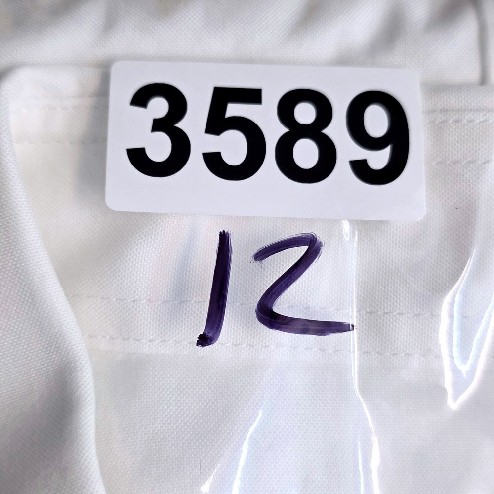 UNTUCKit Men's XXL Tall White Wrinkle Free Cotton Long Sleeve Button Down Shirt - Picture 14 of 14